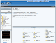 Tablet Screenshot of hoshicad.com